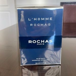 L’HOMME ROCHAS Brand new in plastic mens Eau de Toilette 100 ml 3.3 fl oz